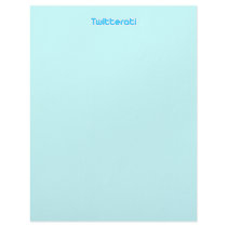 Twitterati letterhead by TwitterShirts Twitterati letterhead