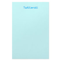 Twitterati stationery by TwitterShirts Twitterati stationery