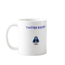 twitterbird keion, twitterbird keion, NO TWITTE... Coffee Mug