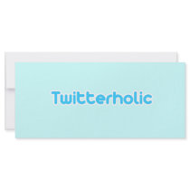 Twitterholic rack cards