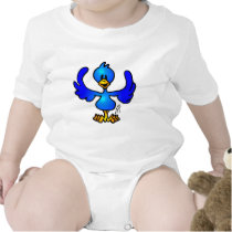Twittering blue Bird