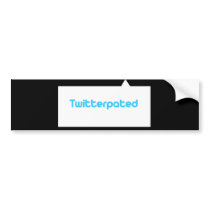 Twitterpated bumper stickers by TwitterShirts Twitterpated bumper stickers