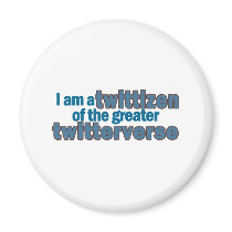 Twitterverse Twittizen magnets
