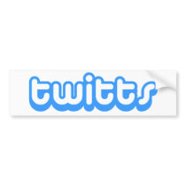 twitts bumper stickers by Robustoman twitts bumper stickers