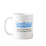 twitts - How to spell "loser" Coffee Mug