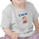 infant_tshirt - Celebrate your baby boy's second birthday with a cute t-shirt featuring a redheaded boy.  He can tell the world he's 2 years old on his birthday and all year long.   Created with graphics © www.thistlegirldesigns.com