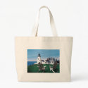 Two Adirondack Chairs at Pemaquid Lighthouse bags