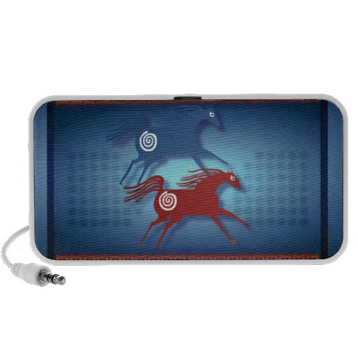 Two Ancient Horses Speakers