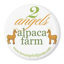 Two Angels Alpaca Farm magnets
