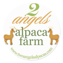 Two Angels Alpaca Farm stickers by twoangels Two Angels Alpaca Farm stickers