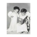 Two angels for Chrstmas post card postcards