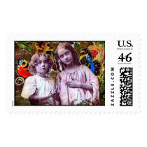 two angels stamps