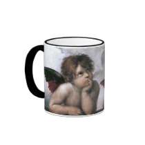 Two Angels, Raphael Coffee Mug