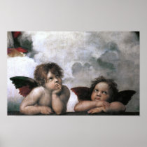 Two Angels, Raphael Posters