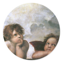 Two Angels, Raphael Stickers