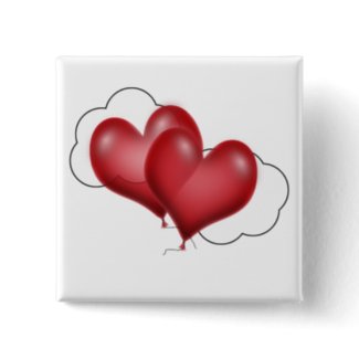 Two Balloon Hearts With Cloud button