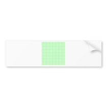 Two Bands Small Square - Green1 Bumper Stickers