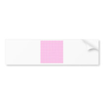 Two Bands Small Square - Pink2 Bumper Sticker