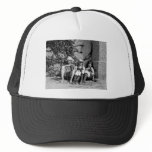 Two Beautiful Girls and One Grumpy Old Man Mesh Hat
