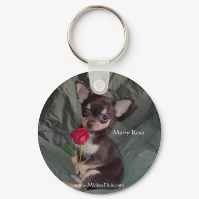 Two Beautiful Roses Key Chains by mickeyelvis128