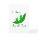 Two Bees In A Pod Greeting Card