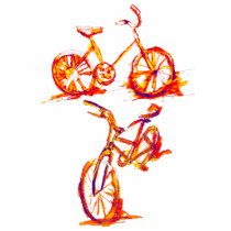 Two Bikes t-shirts by studio236 Two Bikes t-shirts