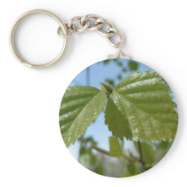 Two Birch Leav Key Chains