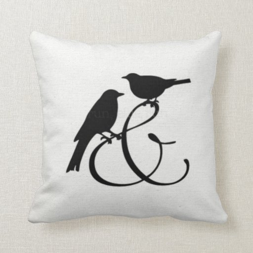 Two Birds And......... Throw Pillow Zazzle