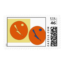 Two Birds, Two Suns postage