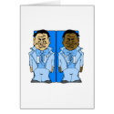 Two Blue Grooms