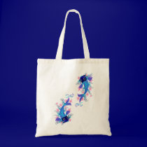 Two Blue Koi  Bags bags
