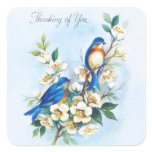 Two Bluebirds Sticker