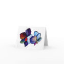 Two BlueOrchids Card by Julier Two BlueOrchids Card
