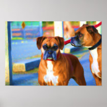 Two Boxers poster