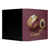 Two bracelets, from the Tomb of Tutankhamun Vinyl Binders