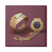 Two bracelets, from the Tomb of Tutankhamun Magnets