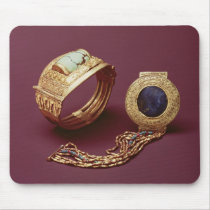 Two bracelets, from the Tomb of Tutankhamun Mousepad