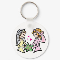 Two Brides keychains