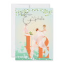 Two Brides Lesbian Love Wedding Invitation invitation