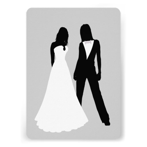 Two Brides Wedding Personalized Invite