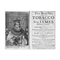 'Two Broadsides Against Tobacco Postcards