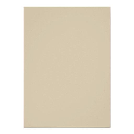Two Brown and Ivory Foxes Wedding Invitations