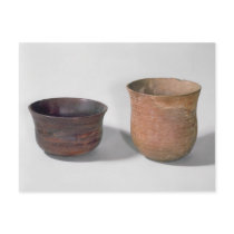 Two campaniform vases post cards