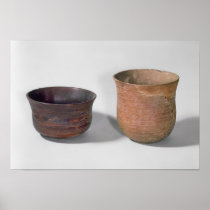 Two campaniform vases posters