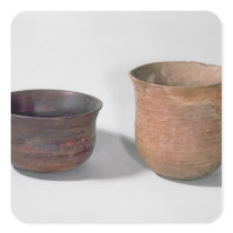Two campaniform vases square stickers