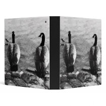 Two Canadian Geese Binder