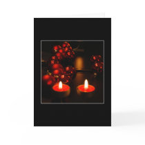 TWO CANDLES Card