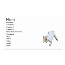 Two Canvas Easel business cards