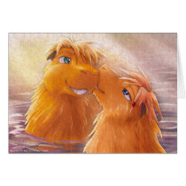 Two Capybaras Greeting Cards