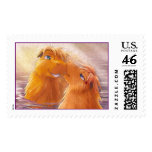 Two Capybaras postage